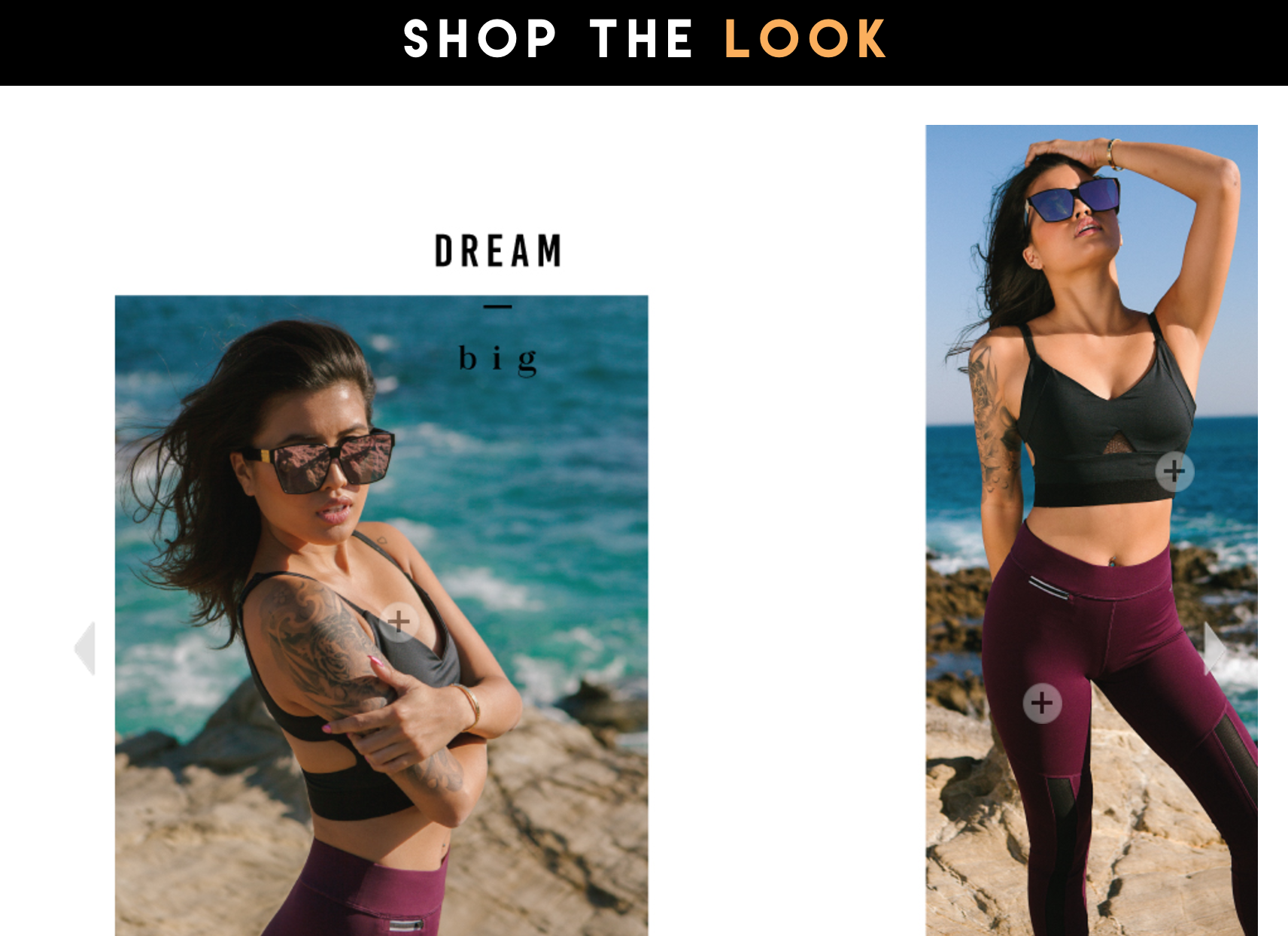 industry clothing above the fold